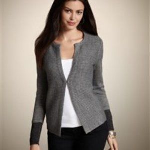 Chico's Scrunch Sleeve Cardigan Sweater - NWT